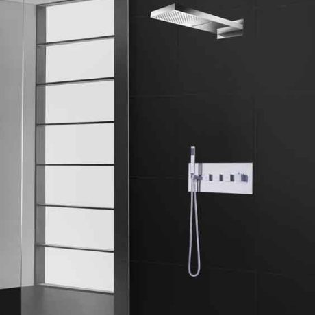 AQUAMASSAGE SHOWER COLUMN PD-830-SQ-KIT-1