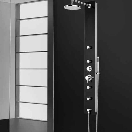 AQUAMASSAGE SHOWER COLUMN PD-877-S/WHGSS/BKGSS/MBKGSSPLUS