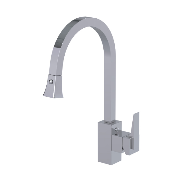 RUBINET R7 - 8JRSL PULL DOWN DUAL SPRAY KITCHEN FAUCET