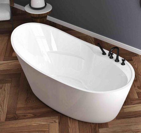Romy with faucet deck- 59" x 31" x 27"