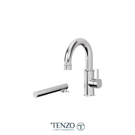 Tenzo ALY31-CR Deck Mount 2 Pcs Tub Filler