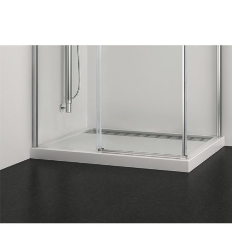 ZITTA ACRYLIC SHOWER BASE WITH LINEAR DRAIN