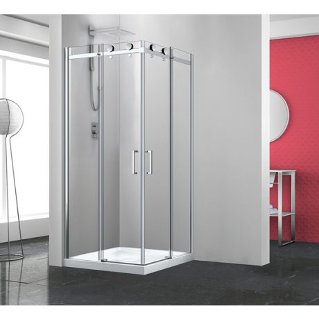 ZITTA BELLINI - ROLLING CORNER SHOWER DOOR