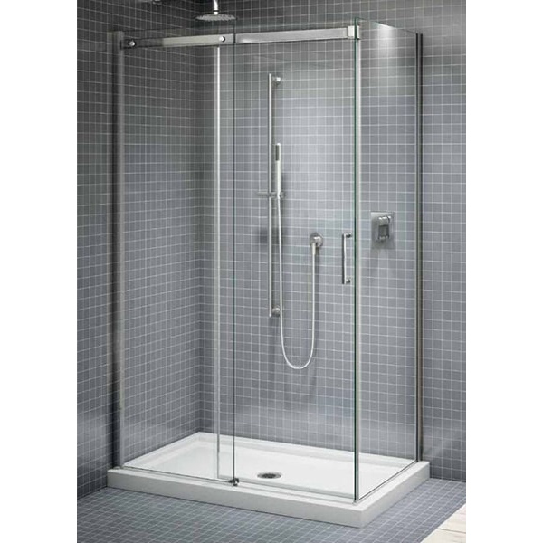FLEURCO APOLLO - SLIDING SHOWER DOOR WITH RETURN PANEL