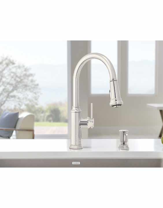 BLANCO EMPRESSA High Arc Single lever High Pressure Kitchen Faucet
