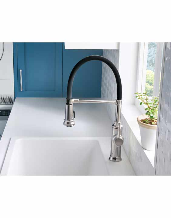 BLANCO EMPRESSA Semi-Pro Single lever High Pressure Kitchen Faucet - Image 2