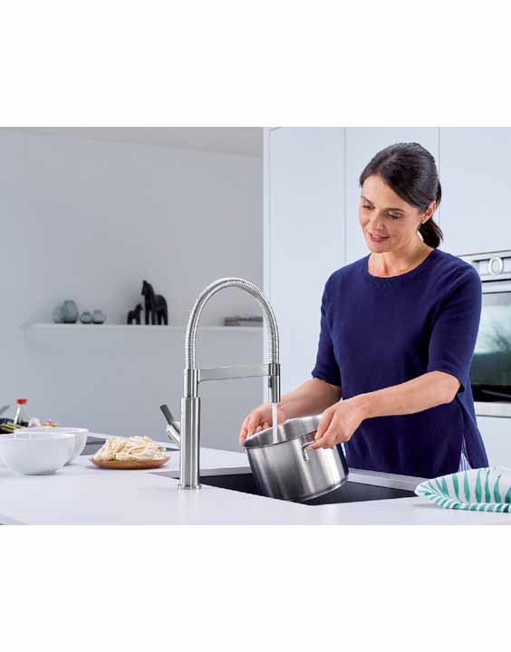 BLANCO SOLENTA Senso Kitchen Faucet - Image 2