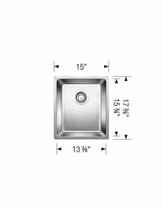 BLANCO ANDANO U BAR Stainless Steel sink - Image 2