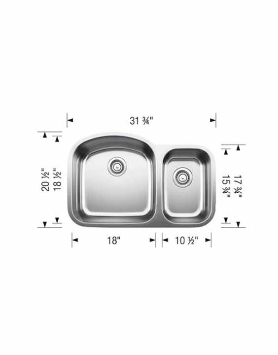 BLANCO STELLAR U 1 1/2 Stainless Steel sink - Image 2