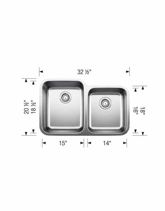 BLANCO STELLAR U 1 3/4 Stainless Steel sink - Image 2