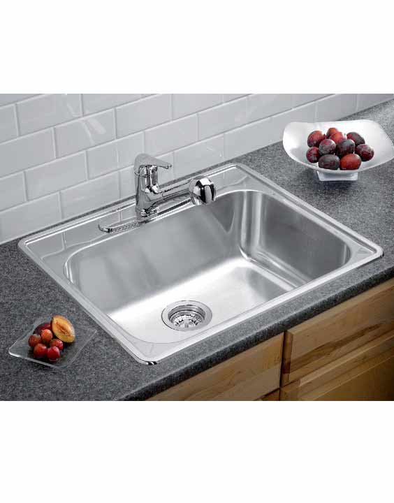 BLANCO ESSENTIAL 1 (3 Hole) Stainless Steel sink