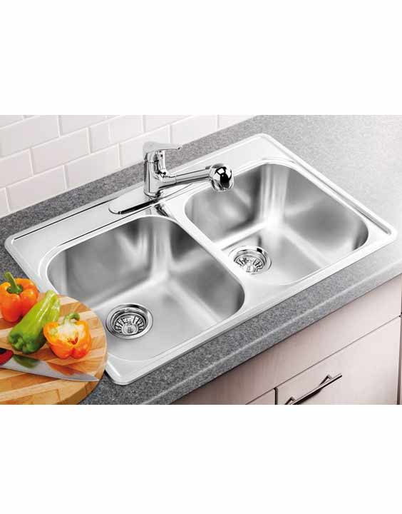 BLANCO ESSENTIAL 2 (1 Hole) Stainless Steel sink