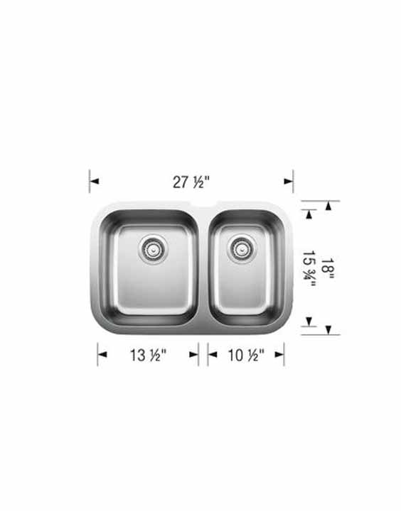 BLANCO NIAGARA U 1 1/2 Stainless Steel sink - Image 2