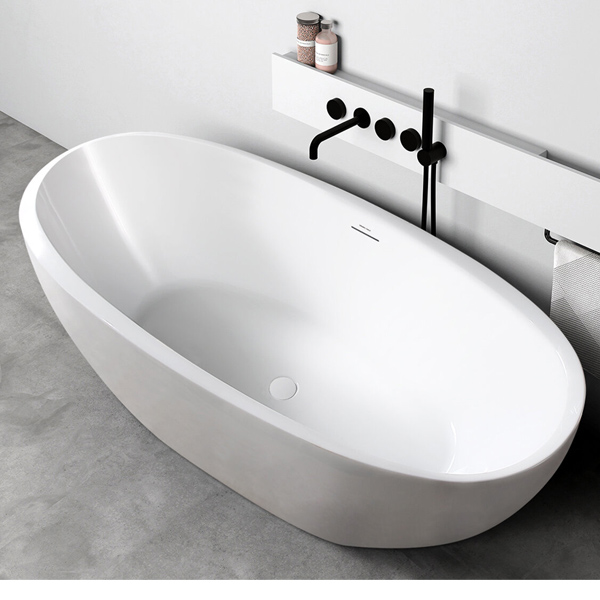 BAGNO ITALIA COSMO 67” FREESTANDING BATHTUB - Image 2