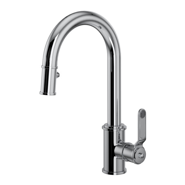 Armstrong Pulldown Bar & Food Prep Faucet – Polished Chrome With Metal Lever Handle | Model Number: U.4543HT-APC-2