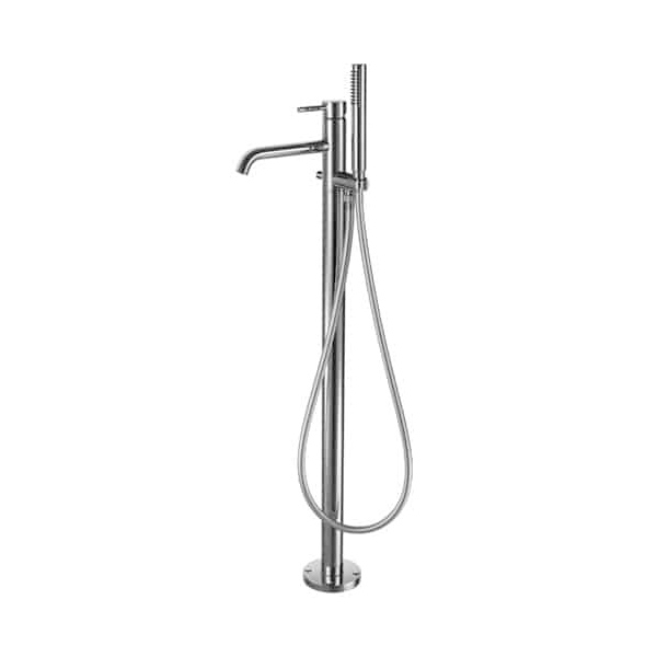 PALAZZANI DIGIT - 121156-XX FLOOR MOUNTED TUBFILLER WITH HAND SHOWER
