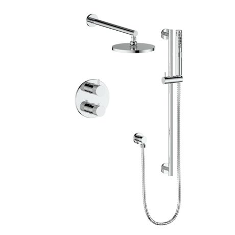 VOGT DRAVA - SET.DA.220.210.XX 2-WAY THERMOSTATIC SHOWER SYSTEM