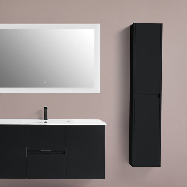 BAGNO ITALIA EURO LINEN CABINET 12" X 10" X 59"