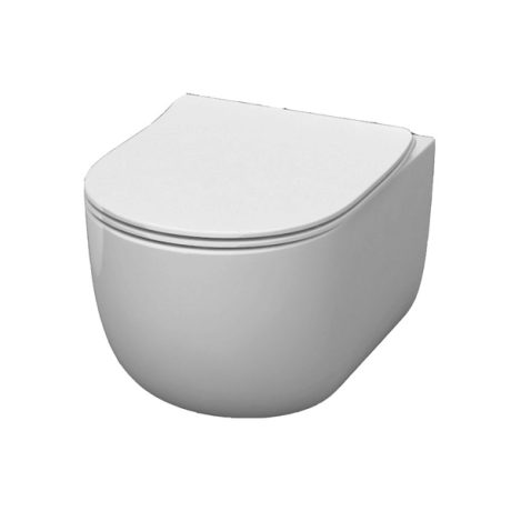 KERASAN FLO - 311101-A WALL HUNG TOILET WITH SOFT CLOSE SEAT