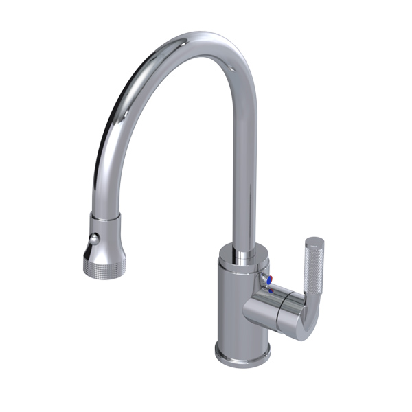 RUBINET H2O - 8JHML PULL DOWN DUAL SPRAY KITCHEN FAUCET