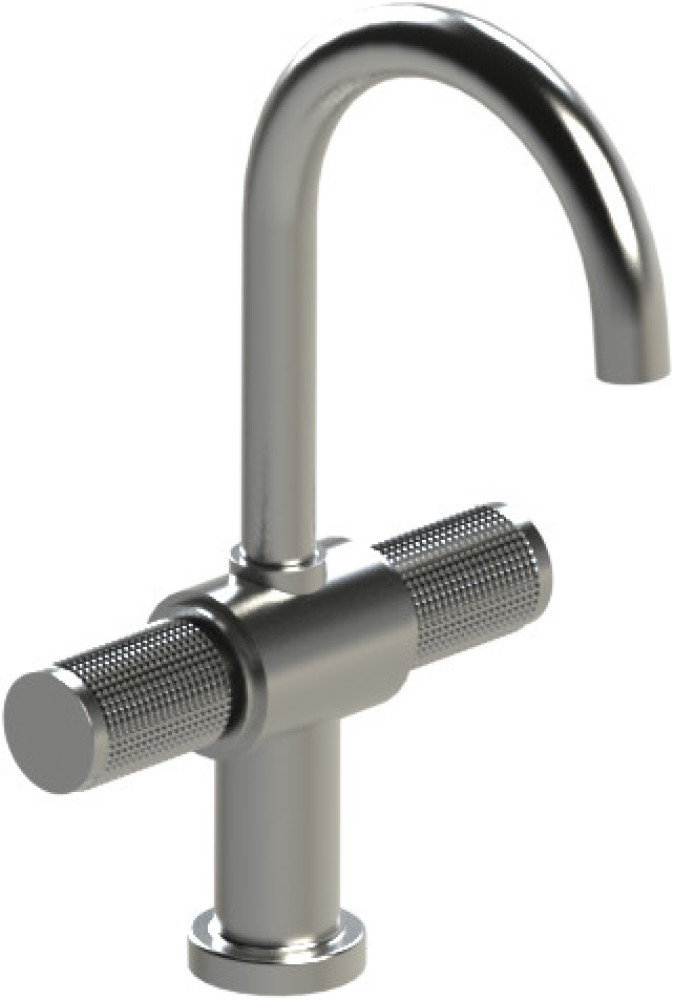 Rubinet 1KHO SINGLE HOLE DUAL HANDLE LAV SET (LESS DRAIN)