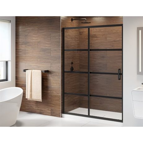 FLEURCO LATITUDE - ALCOVE/IN-LINE PIVOT SHOWER DOOR IN & OUT