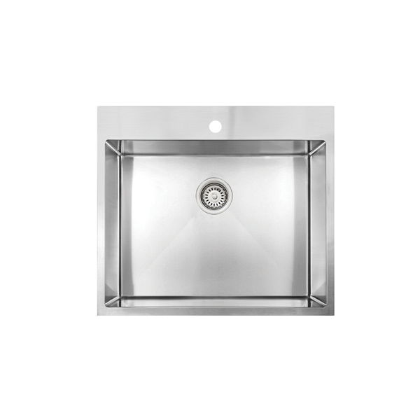 VOGT LAINZER 18R - KS.2422.L18R-61 STAINLESS STEEL LAUNDRY TOPMOUNT SINK