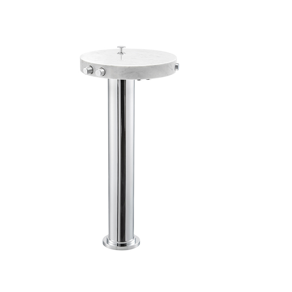 AQUABRASS MARMO - CL85BC FlOOR MOUNT TUBFILLER WITH HANDSHOWER
