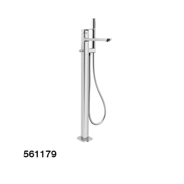 PALAZZANI MIS - 561156-XX FLOOR MOUNTED TUBFILLER WITH HAND SHOWER