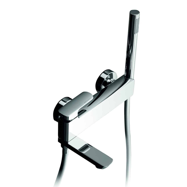 PALAZZANI MIS - 561180-XX WALL MOUNTED TUBFILLER WITH HAND SHOWER