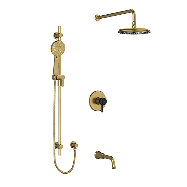 RIOBEL MOMENTI - KIT#1345MMRD THERMOSTATIC SHOWER KIT - Image 2