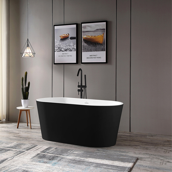 BAGNO ITALIA MONACO 59” FREESTANDING BATHTUB - Image 3