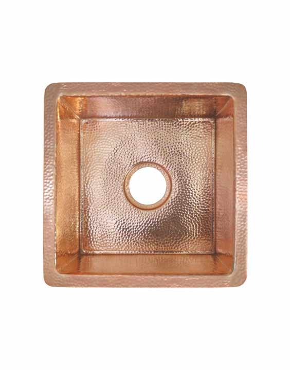 Native Trails - Cantina Hammered Copper Bar & Kitchen Prep Sink - Image 5