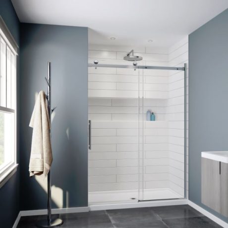 FLEURCO NOVARA - ALCOVE/IN-LINE SLIDING SHOWER DOOR