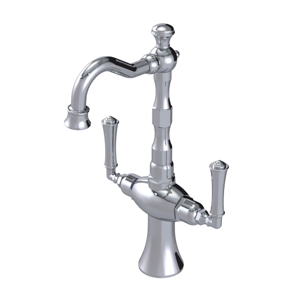 RUBINET RAVEN - 8PRVL/C TWO HANDLE SINGLE HOLE BAR FAUCET