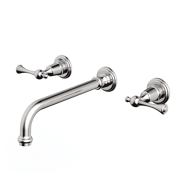 AQUBRASS REGENCY - N7329 WALLMOUNT LAVATORY FAUCET