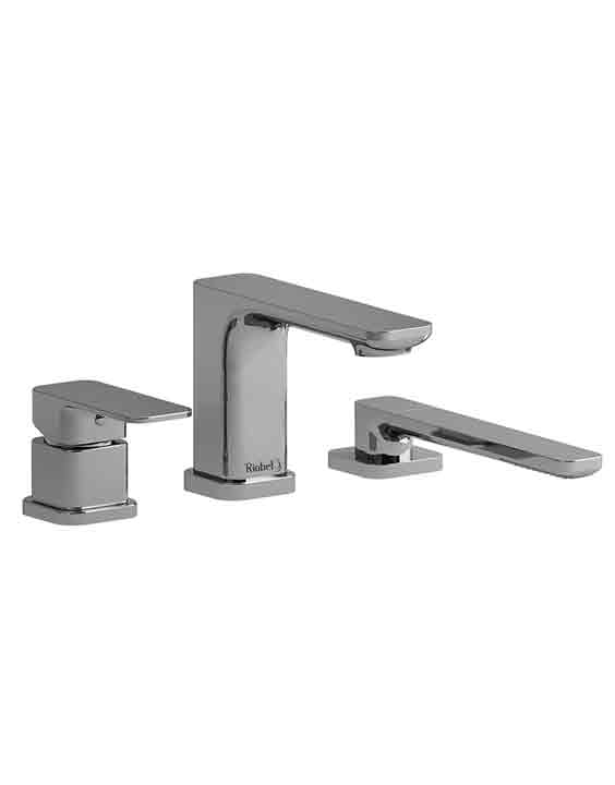 Riobel- Equinox - EQ10 3-piece deck-mount tub filler with hand shower