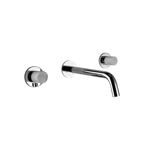 AQUADESIGN MAIER SKULPTURE ROUND – 46.302 WALL MOUNTED LAVATORY FAUCET