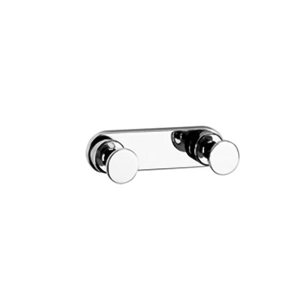 AQUADESIGN TECNO DOUBLE ROBE HOOK