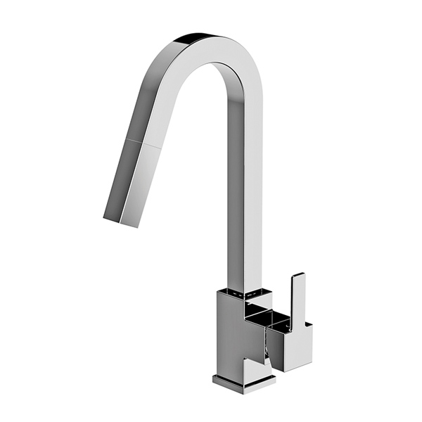 AQUABRASS TIRAMISU - 3145N PULL-DOWN DUAL STREAM KITCHEN FAUCET