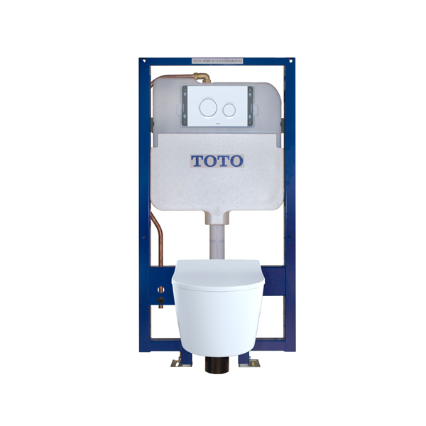 Toto RP- CWT47247CMFG Wall Hung Dual Flush Elongated Toilet