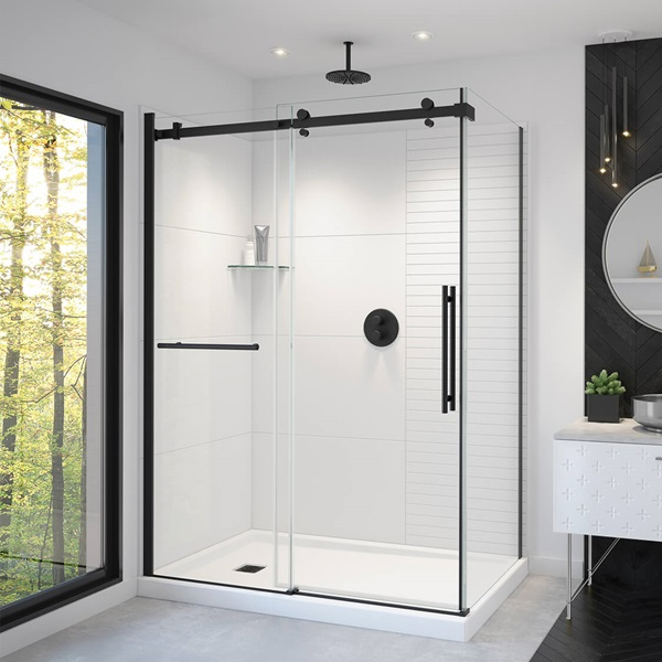 MAAX VELA - CORNER SLIDING SHOWER DOOR WITH RETURN PANEL - Image 3