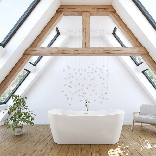 MAAX VILLI 6532 FREESTANDING BATHTUB