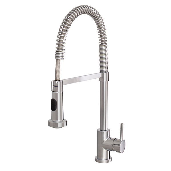 AQUABRASS WIZARD - 30045 PULL-OUT DUAL STREAM KITCHEN FAUCET